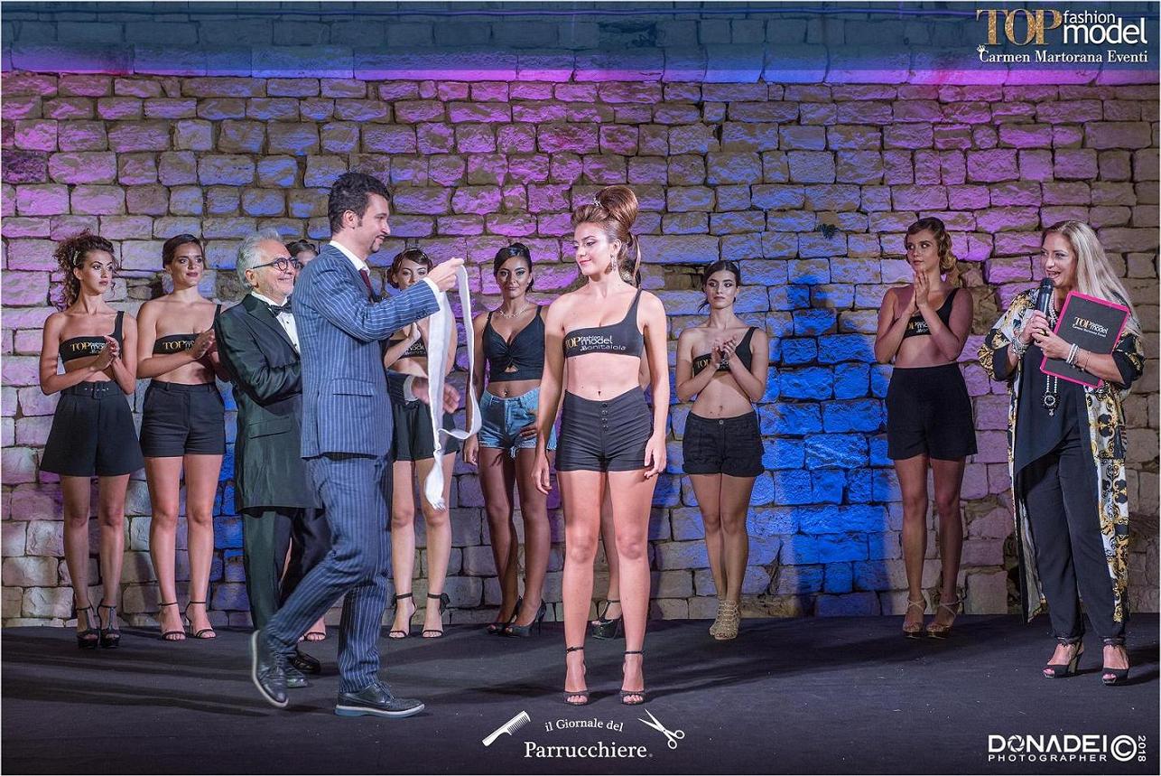 Miss il Giornale del Parrucchiere Italia 2018, Lucia Lucy Bello, Gioele de Liso, Hair Fashion Show Italia 2018