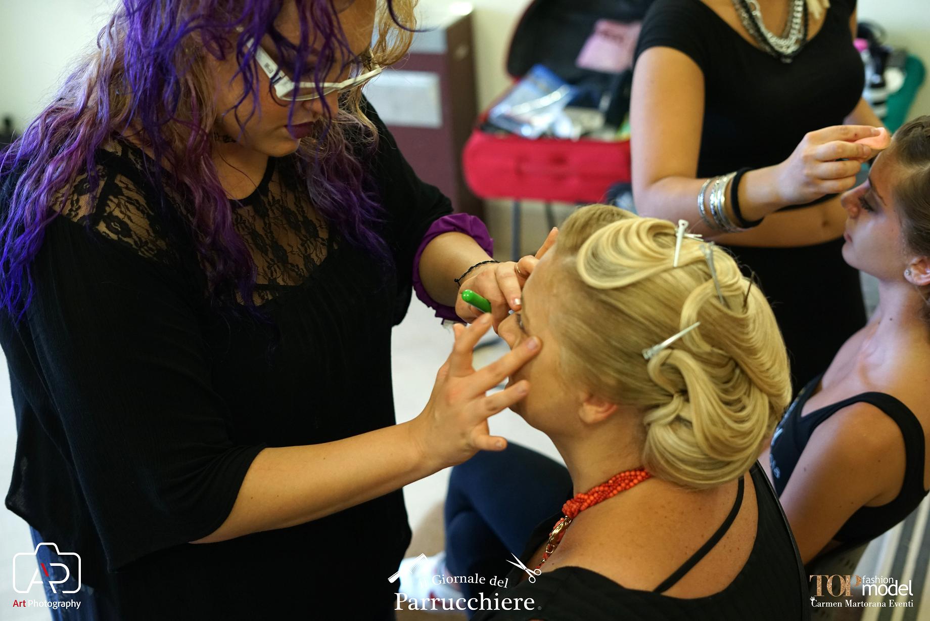 Erika Epifania, Make up Artist, Bari, il Giornale del Parrucchiere