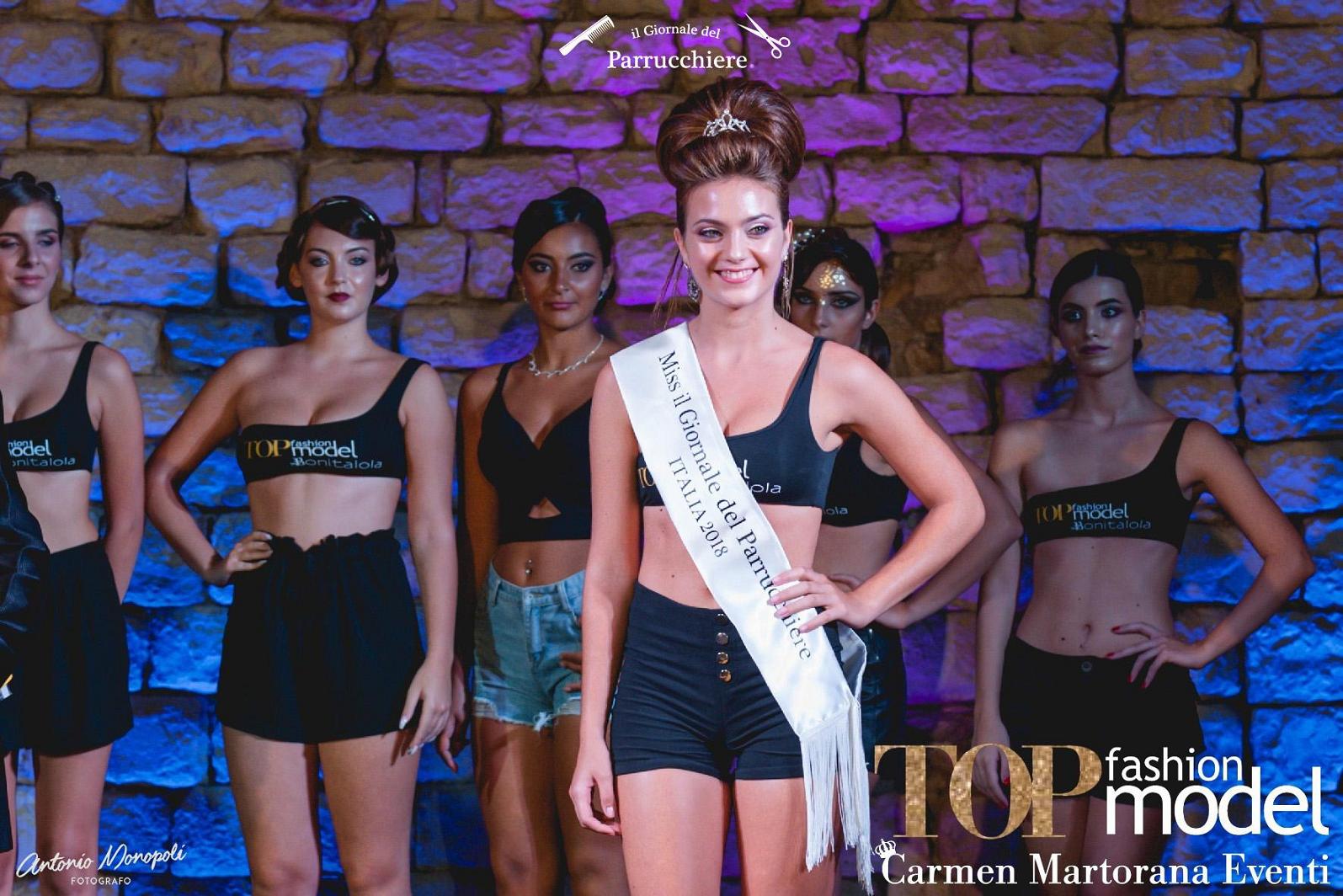 Lucia Lucy Bello, Miss il Giornale del Parrucchiere, Gioele de Liso, Miss Italia 2018, Mola di Bari, Giovinazzo 